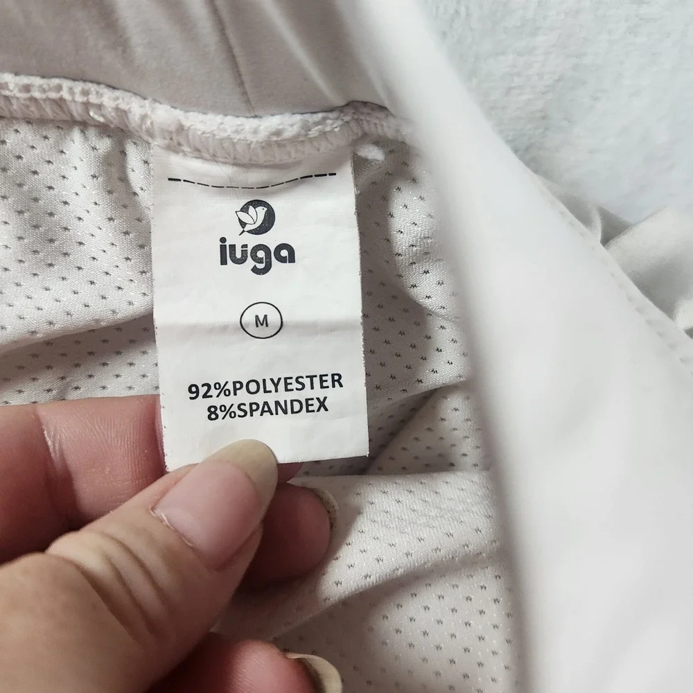 IUGA Pleated Skort Womens Sz‎ M White 20